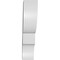 Ekena Millwork 3-in. W x 10-in. D x 14-in. H Ridgewood Architectural Grade PVC Knee Brace BRCP03X10X14RID - alternate 6